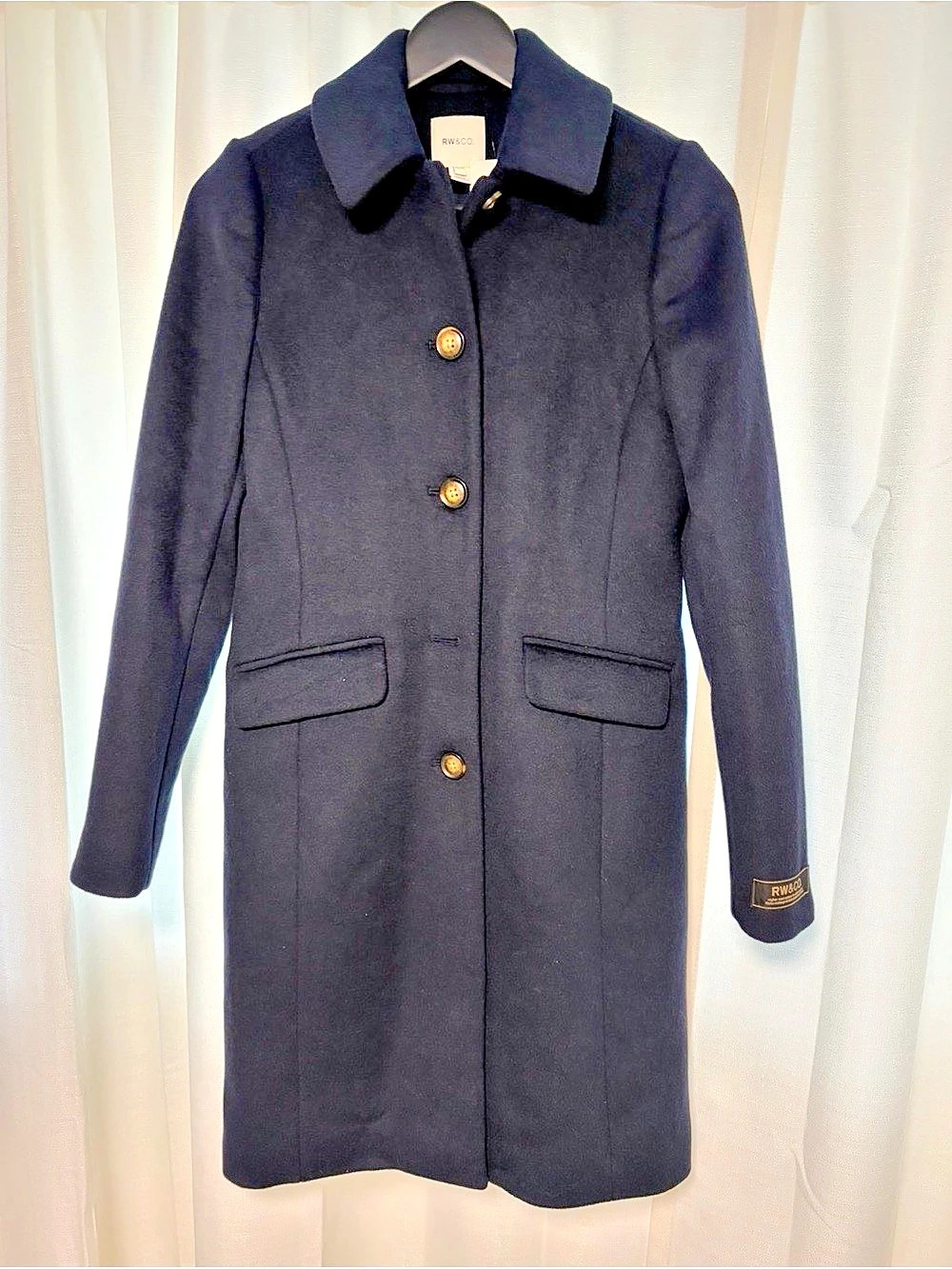 RW&CO. Pea Coat in Navy Size XS NWT
